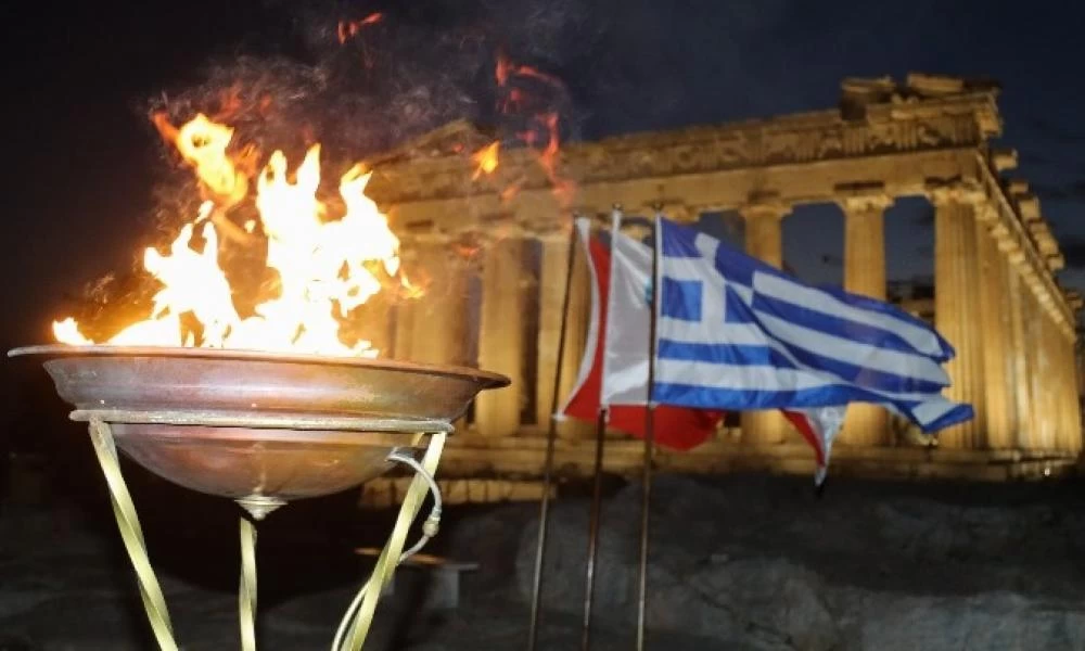 Στην Ακρόπολη η Ολυμπιακή Φλόγα